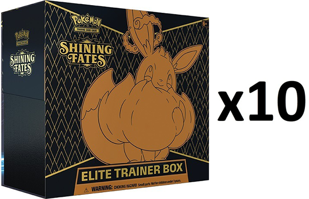 Pokemon Shining Fates shops Elite Trainer Box